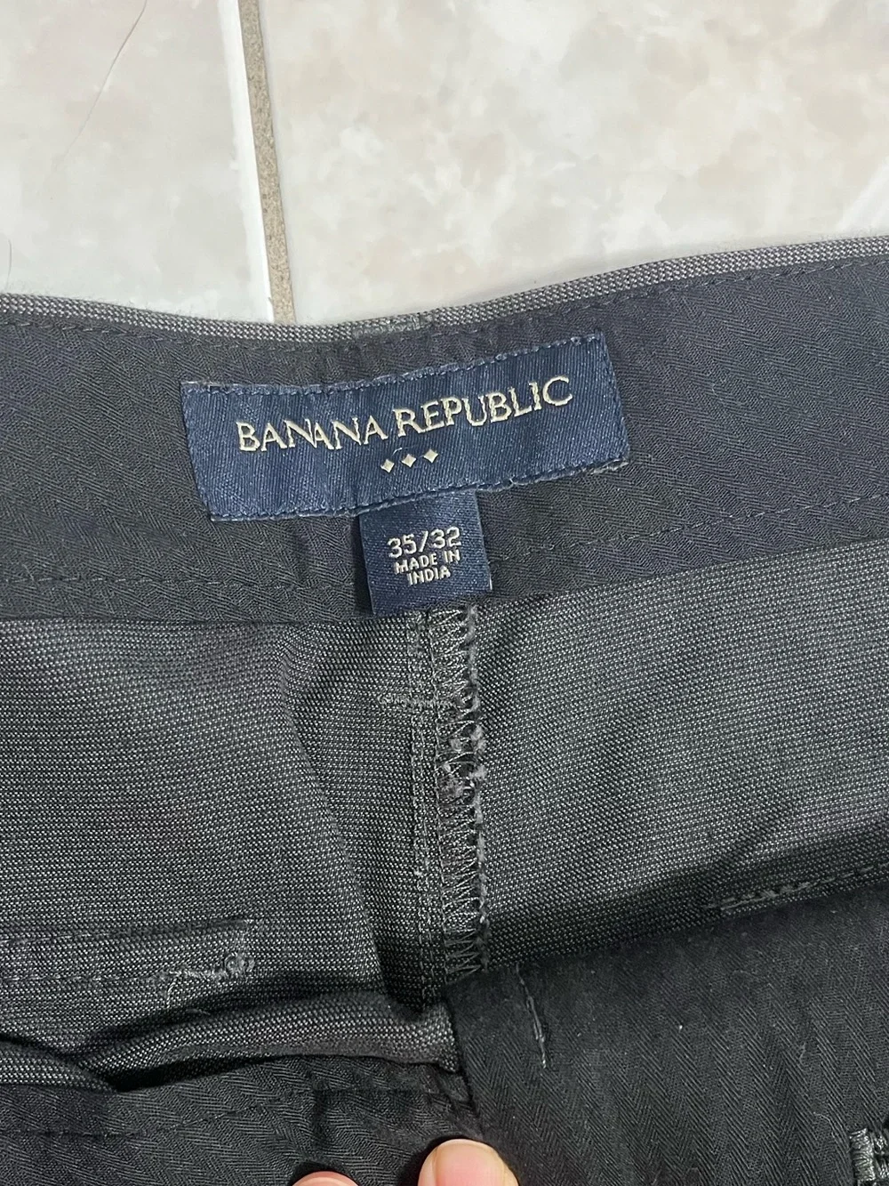 Banana Republic Men's Black Dress Pants